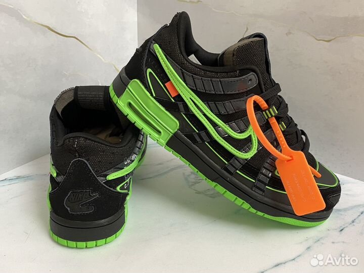 Nike Off-White x Air Rubber Dunk Green Strike