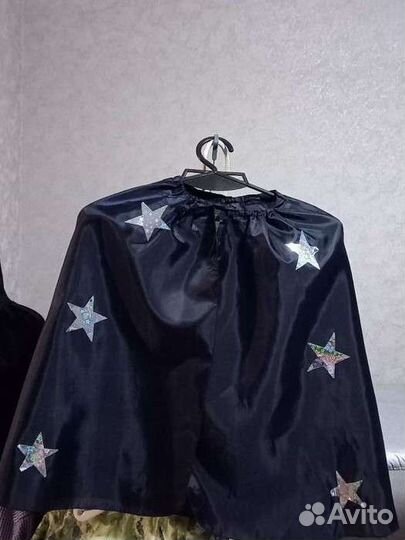 Накидка для костюма мага в детсад