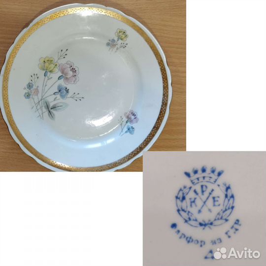 Много красивых тарелок: СССР, ГДР и др