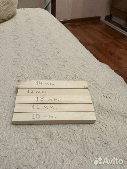 Заготовки из бивня мамонта