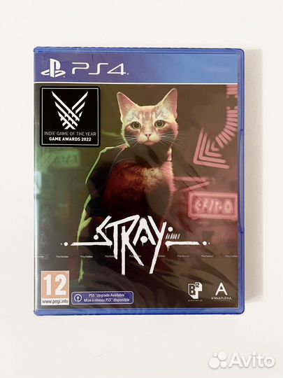Новый диск Stray PS4/PS5