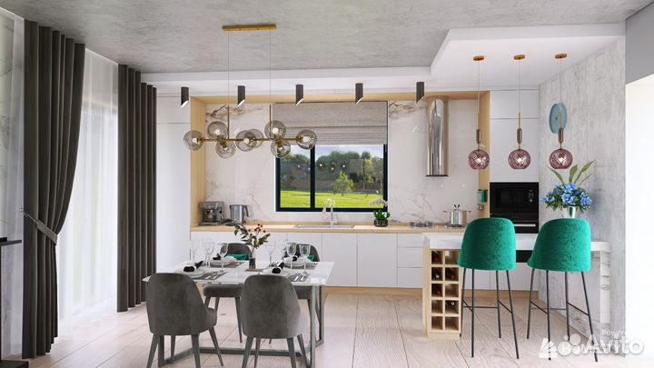 3d визуализация интерьера