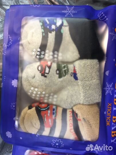 Носки на новорожденного