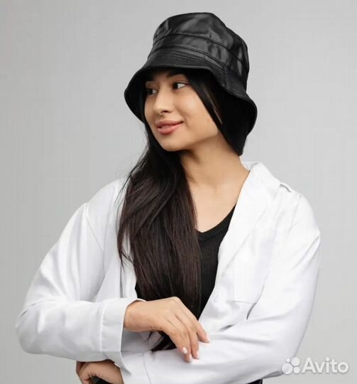 Головной убор из экокожи