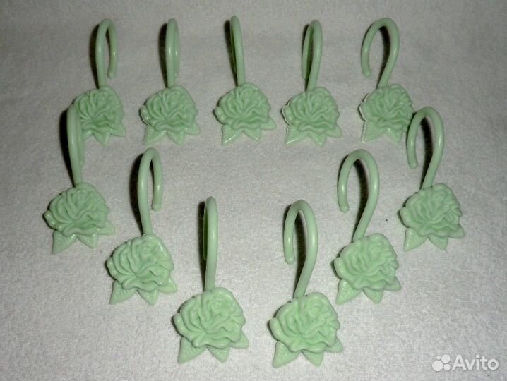 Крючки(колечки) для шторы в ванную