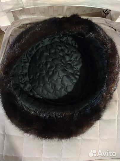 Норковая шапка мужская кепка