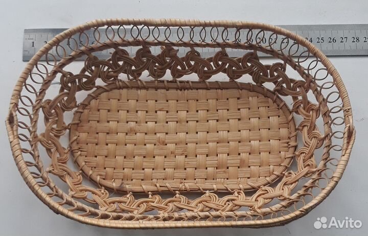 Корзиночка,Тарелочки,Хлебница Плетеные из Бамбука