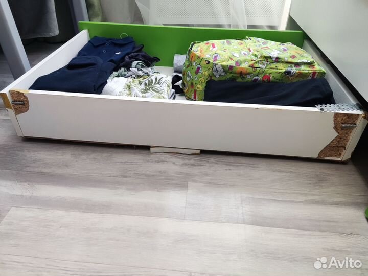 Детская кроватка-трансформер 3 в 1 Фея 1100