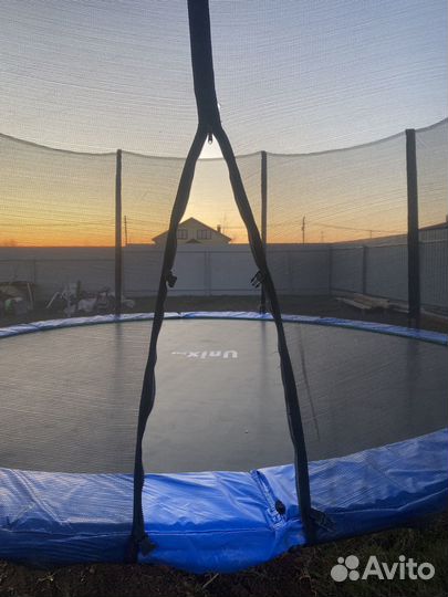 Батут с сеткой