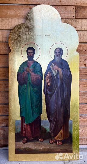 Иконы храмовые парные