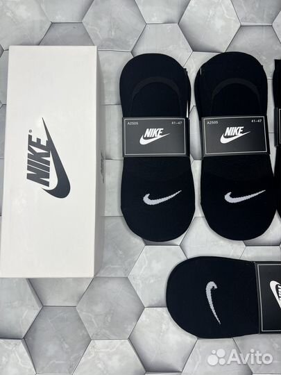 Носки-следки мужские Nike 10 пар