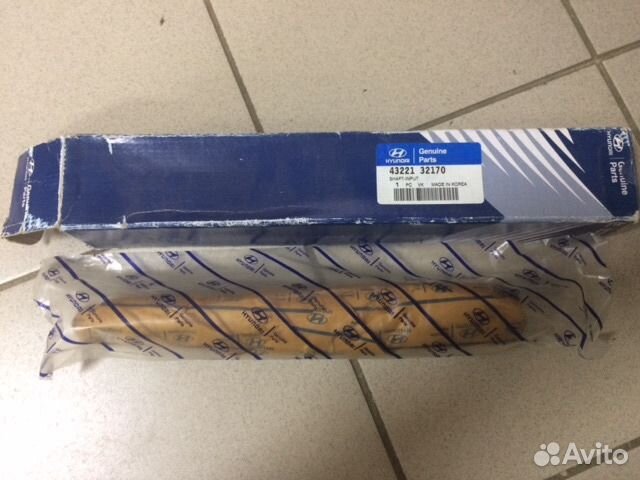 Запчасти Kia 4322132170 Вал первичный кпп Rio JB