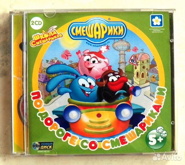 Смешарики (книжки, игры, разное)