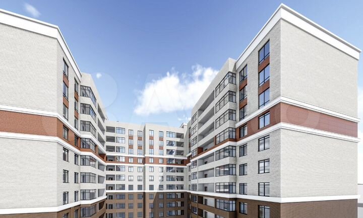1-к. квартира, 51,8 м², 4/12 эт.