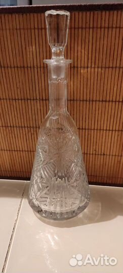 Графин хрустальный СССР