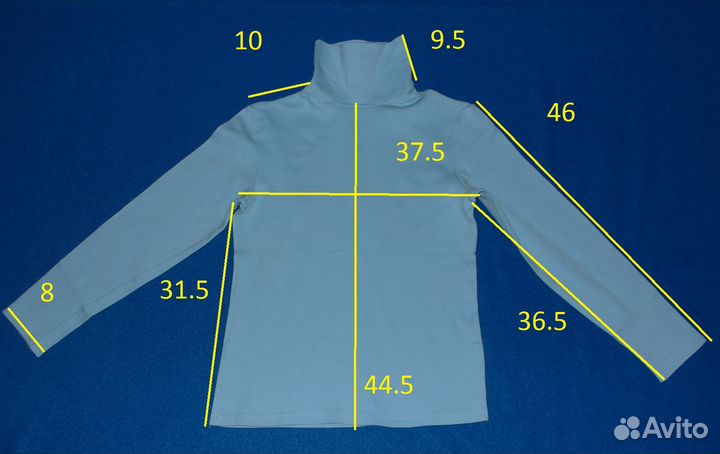 Водолазка Снег, 140-146 см