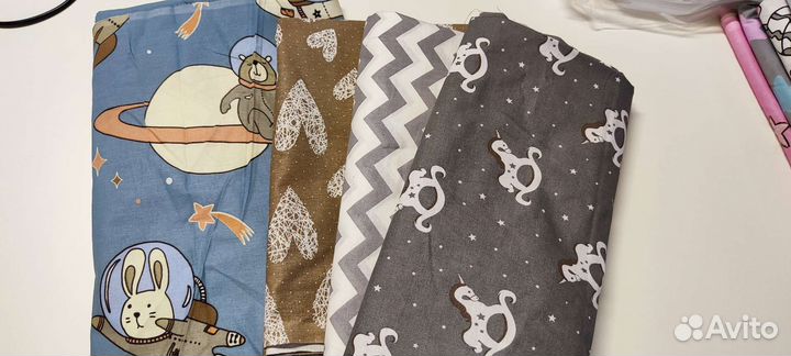 Отрезы ткани (набор для пэчворка)