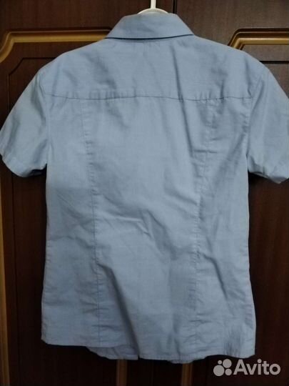 Школьные рубашки с коротким рукавом