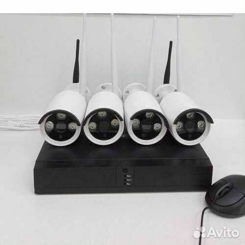 Комплект видеонаблюдения Уличный WiFi-FullHD 2MP