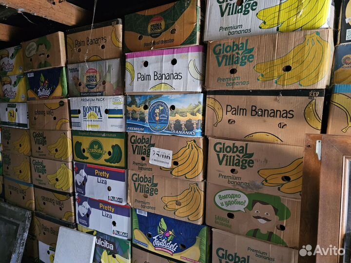 Банановые коробки