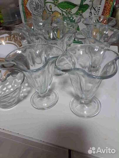 Стаканы Креманки Пиалы Кухонные аксессуары