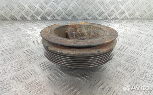 Шкив коленвала демпферный дизельный mitsubishi L20