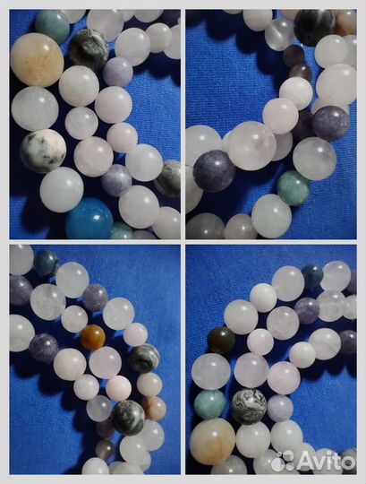 Бусы из натуральных камней