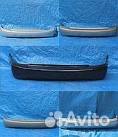 Бампер Hyundai Accent задний в цвет черный