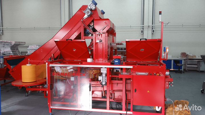 Линия для обработки и фасовки овощей и фруктов