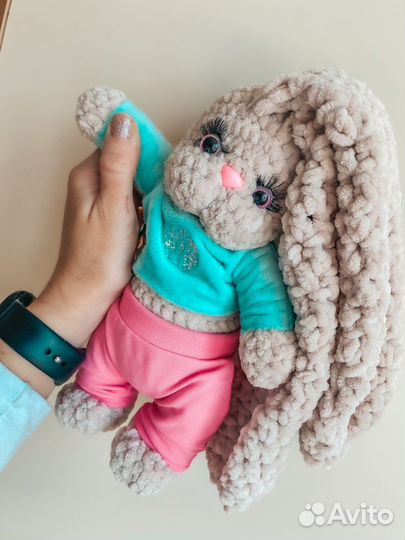 Плюшевая зайка
