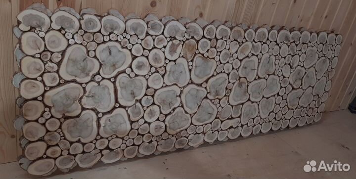 Панно из можжевельника