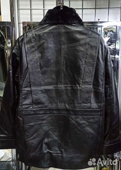 Кожаная куртка Пилот