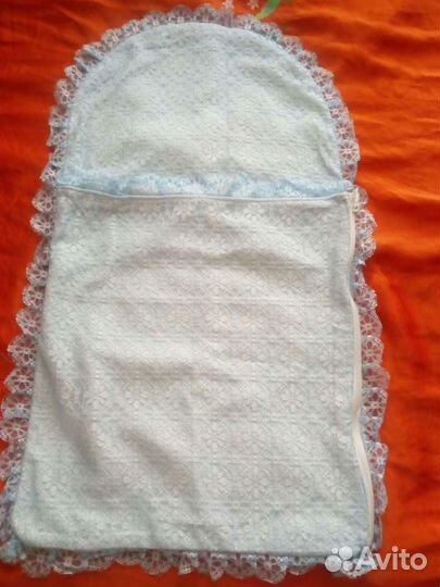 Конверт на выписку для мальчика летний