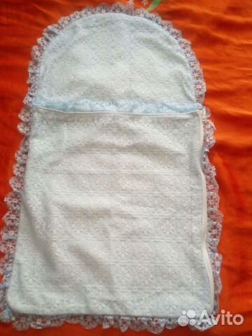 Конверт на выписку для мальчика летний