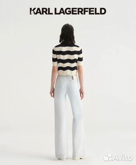 S,M Новое Поло футболка karl lagerfeld оригинал