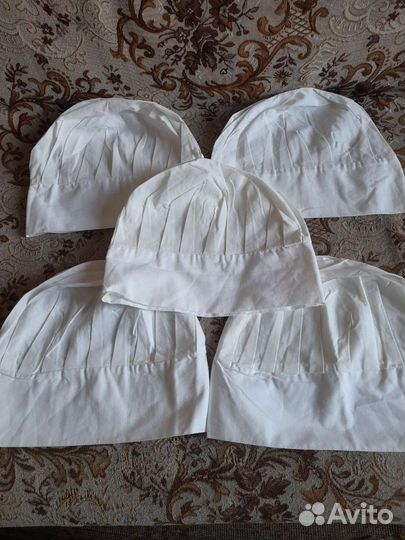 Медицинский чепчик (колпак) белый