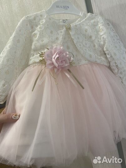 Платье на девочку 74