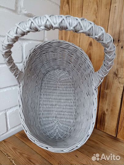 Корзина плетеная из Эколозы