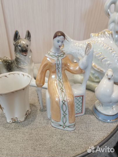 Статуэтки фарфоровые.Цены в описании
