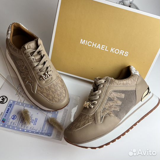 Кроссовки женские Michael Kors из натуральной кожи