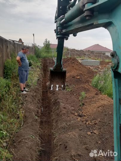 Услуги мини экскаватора