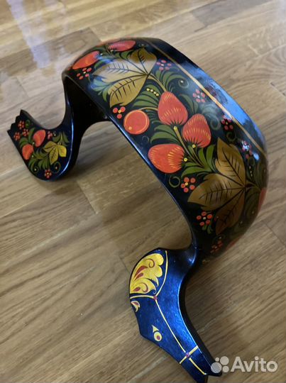 Чаша большая хохлома «Конёк-горбунок»