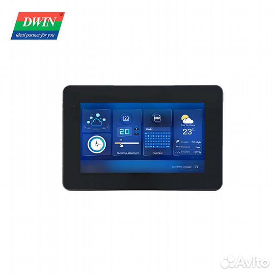 Дисплей Dwin 10 дюймов резистивный тачскрин