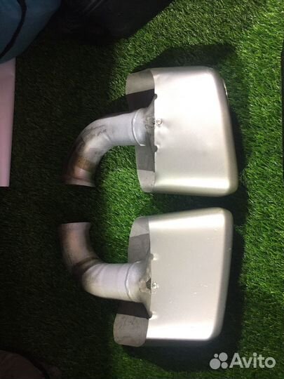 Насадка на глушитель porsche cayenne