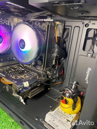 Игровой компьютер i3-9100f/GTX 1060 6gb/16gb/ssd