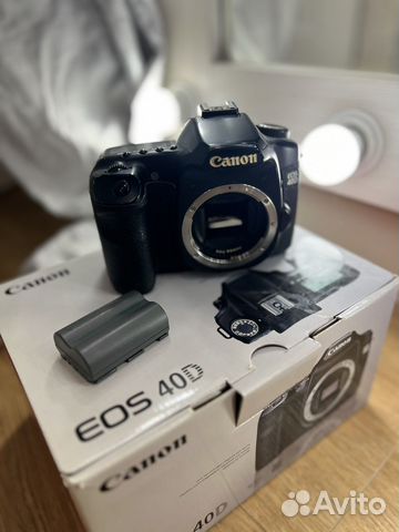 Зеркальный фотоаппарат canon 40D + мыльница купить в Москве ...