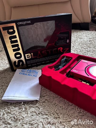 Игровая звуковая карта Creative Sound Blaster Z