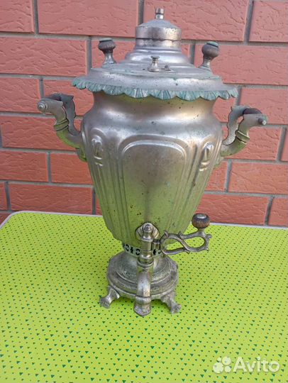 Самовар Рюмка на дровах