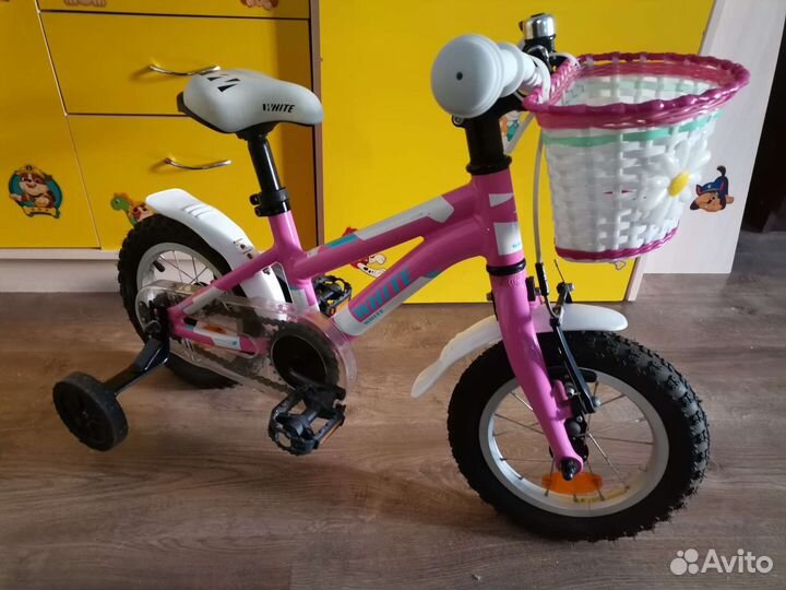 Велосипед детский 4х колёсный