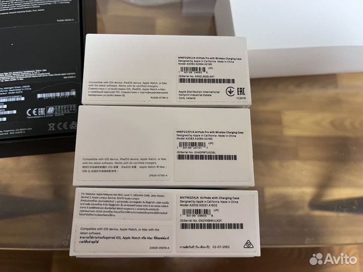 Коробка от apple watch, iPhone